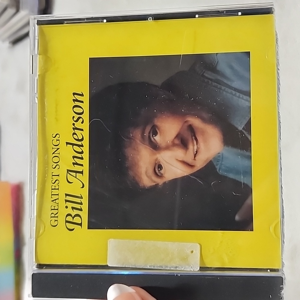 GREATEST SONGS 🎵  BILL ANDERSON.  MUSIC  CD 💿 🎶